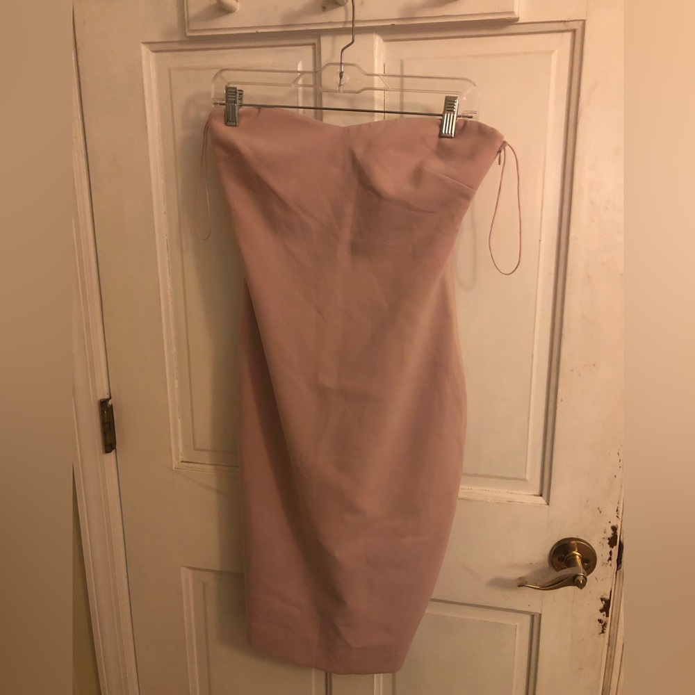Likely Dress Pencil Spaghetti Straps Pencil Shaped in Blush Pink